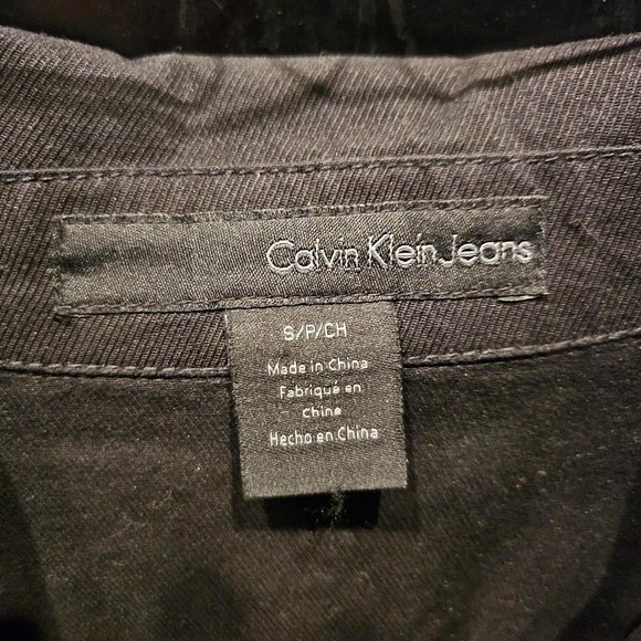 Young and fun belted black jacket - Calvin Klein Jeans - Size S - Picture 3 of 3